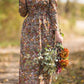 Floral Puff Sleeve Smocked Midi Dress - FINAL SALE Dresses
