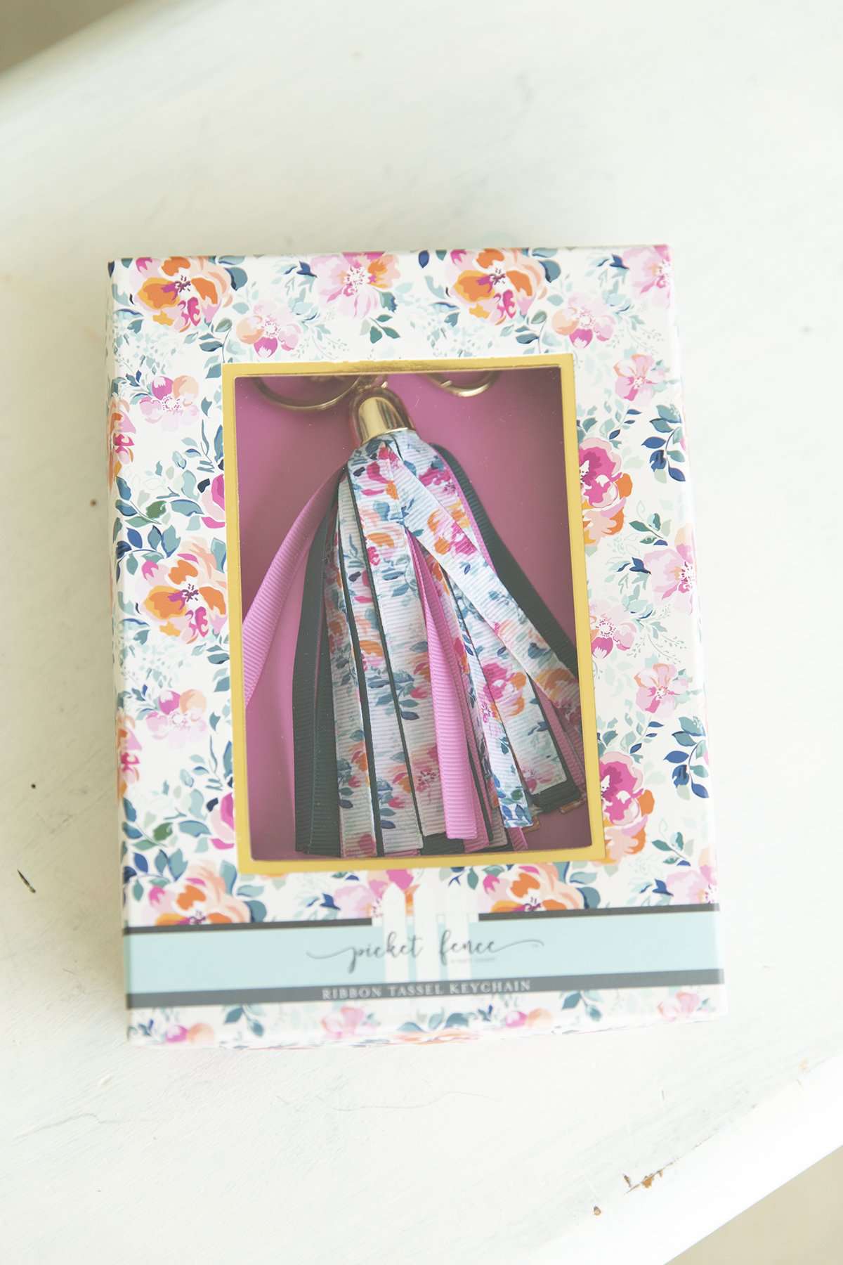 Floral Ribbon Keychain-FINAL SALE Accessories