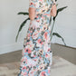 Floral Round Neck Maxi Dress Dresses Beeson River