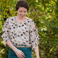 Floral Ruffle Bell Sleeve Top - FINAL SALE Tops