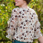 Floral Ruffle Bell Sleeve Top - FINAL SALE Tops