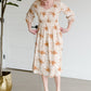 Floral Smocked Midi Dress Dresses