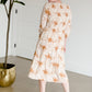 Floral Smocked Midi Dress Dresses