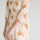 Floral Smocked Midi Dress Dresses