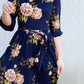 Floral Stretch Buttery Midi Dress - FINAL SALE Dresses