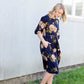 Floral Stretch Buttery Midi Dress - FINAL SALE Dresses