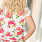 Floral Ultra Soft Short Sleeve Tee - FINAL SALE Tops