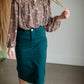 Floral V-Neck Smocked Balloon Sleeve Top Tops Entro
