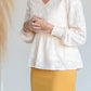 Flower Lace Ruffle Long Puff Sleeve Top Tops Tea N Rose
