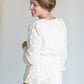 Flower Lace Ruffle Long Puff Sleeve Top Tops Tea N Rose