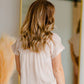 Flowy Solid Button Up casual Top Shirt