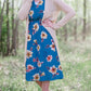 Flutter & Floral Midi Dress Dresses