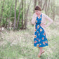 Flutter & Floral Midi Dress Dresses