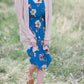 Flutter & Floral Midi Dress Dresses