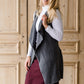 Fly Away Belted Sweater Vest - FINAL SALE Tops