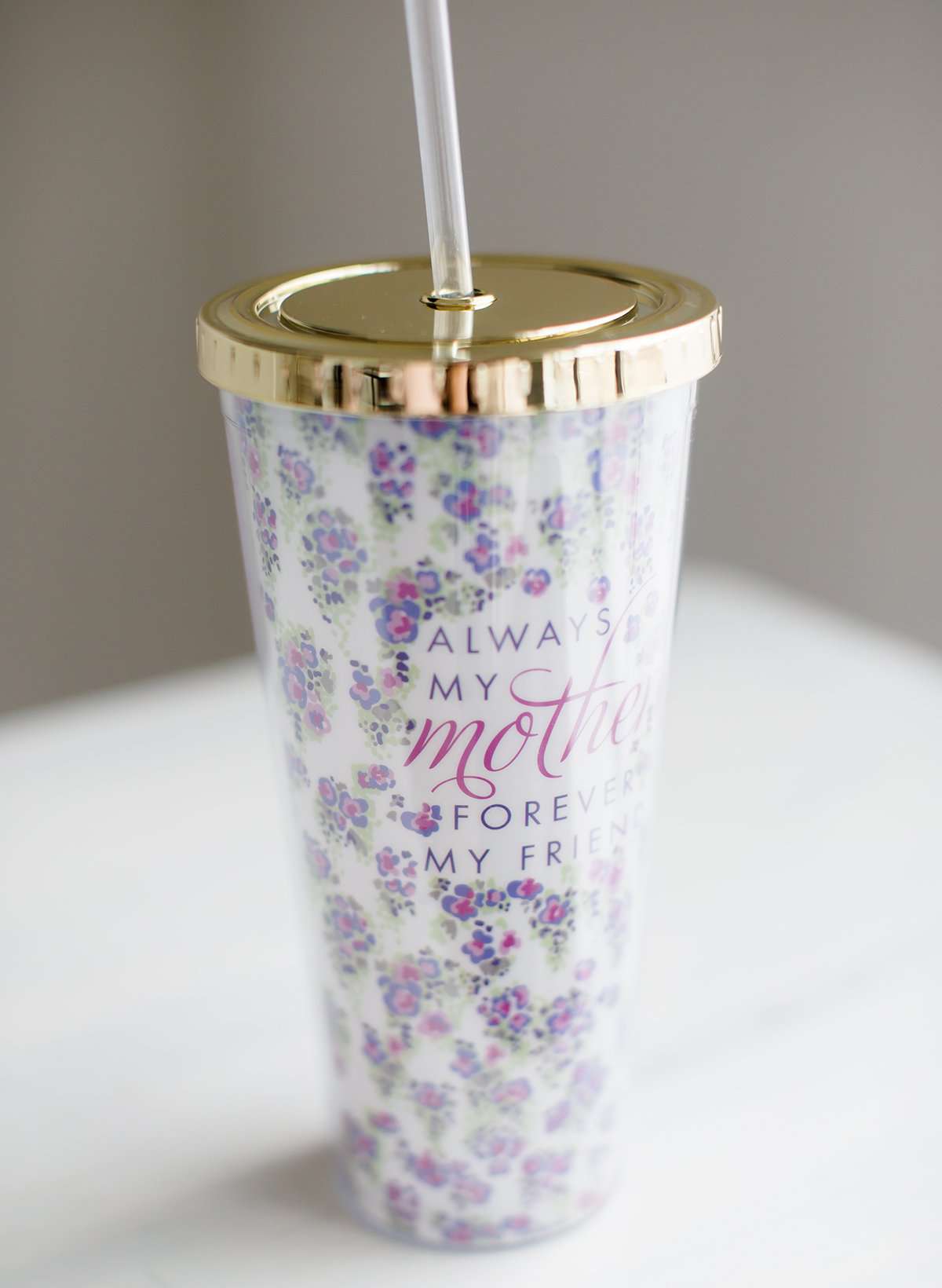 Forever Friend Straw Tumbler-FINAL SALE Home & Lifestyle