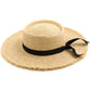 Frayed Black Ribbon Hat Accessories Fame Accessories