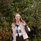 French Terry Padded Puffer Vest - FINAL SALE Tops