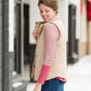 French Terry Padded Puffer Vest - FINAL SALE Tops