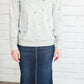 French Terry Star Long Sleeved Tee Tops
