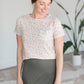Front Pocket Pink Floral T-Shirt Shirt Staccato