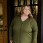Front Tie Button Up Top - FINAL SALE Tops