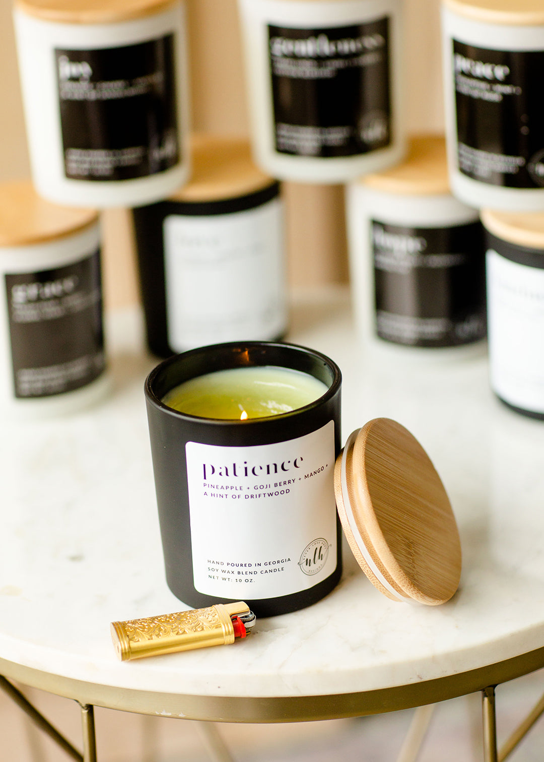 Fruits of the Spirit + Inspirational Soy Wax Candles - FINAL SALE Accessories Peace