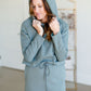 Fur Lined Elastic Waist Midi Skirt Skirts Paper Crane