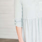 Gathered Chambray Shirt Dress Dresses