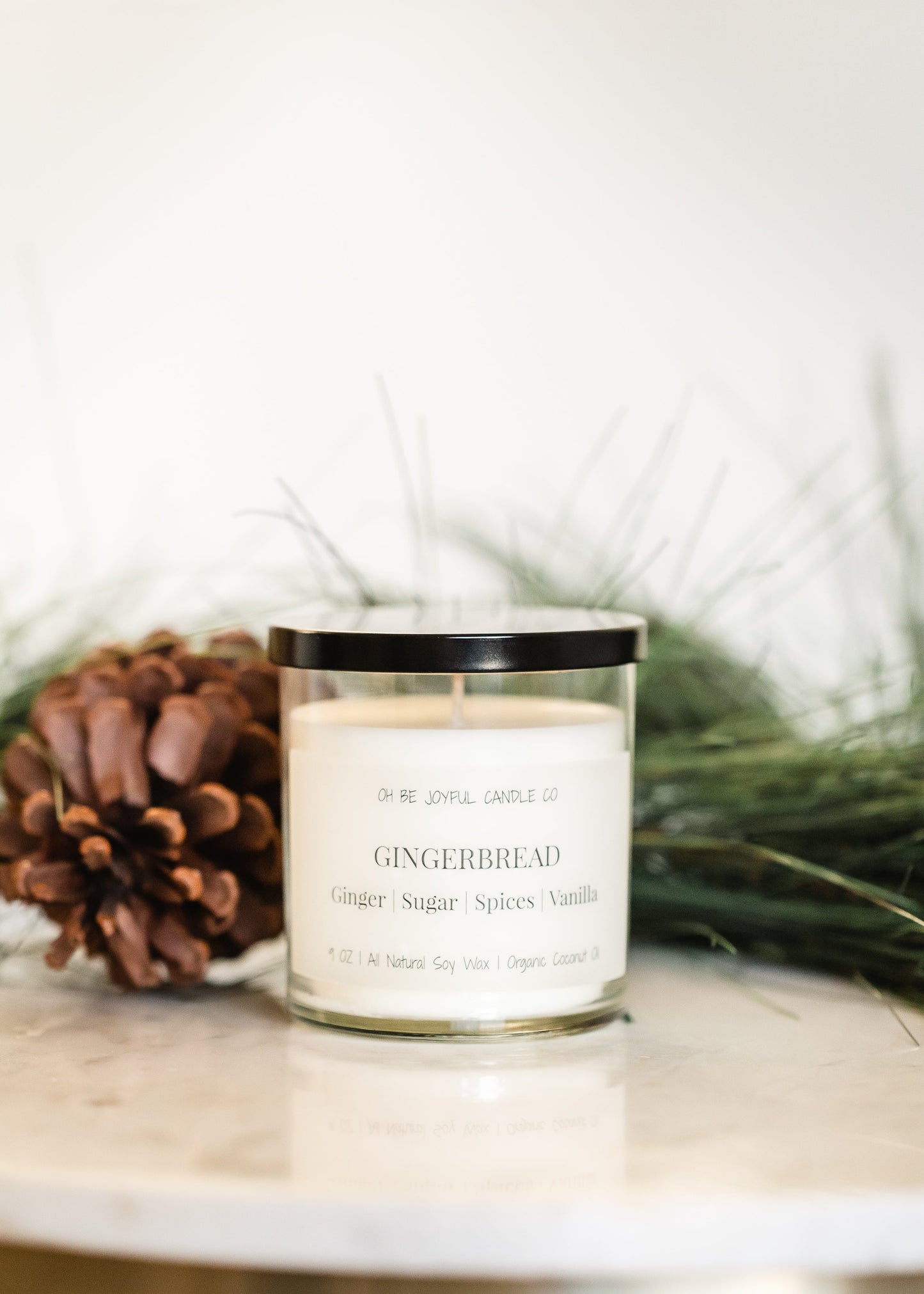 Gingerbread Soy Candle Home + Lifestyle