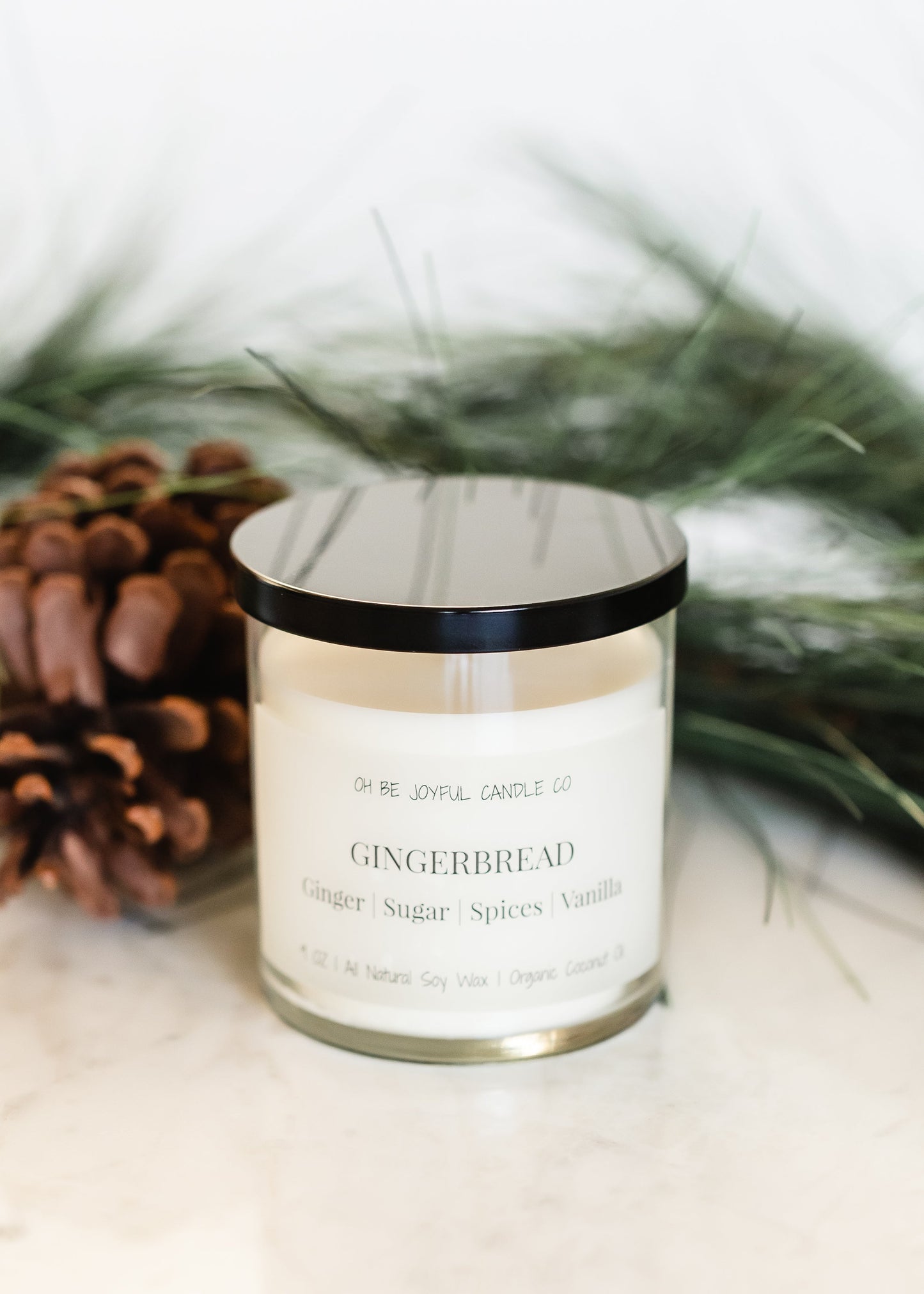 Gingerbread Soy Candle Home + Lifestyle