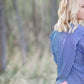 Gingham Surplice Back Top - FINAL SALE Tops