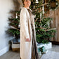 Ginny Cable Knit Button Front Duster Cardigan Tops Heartloom