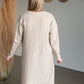 Ginny Cable Knit Button Front Duster Cardigan Tops Heartloom
