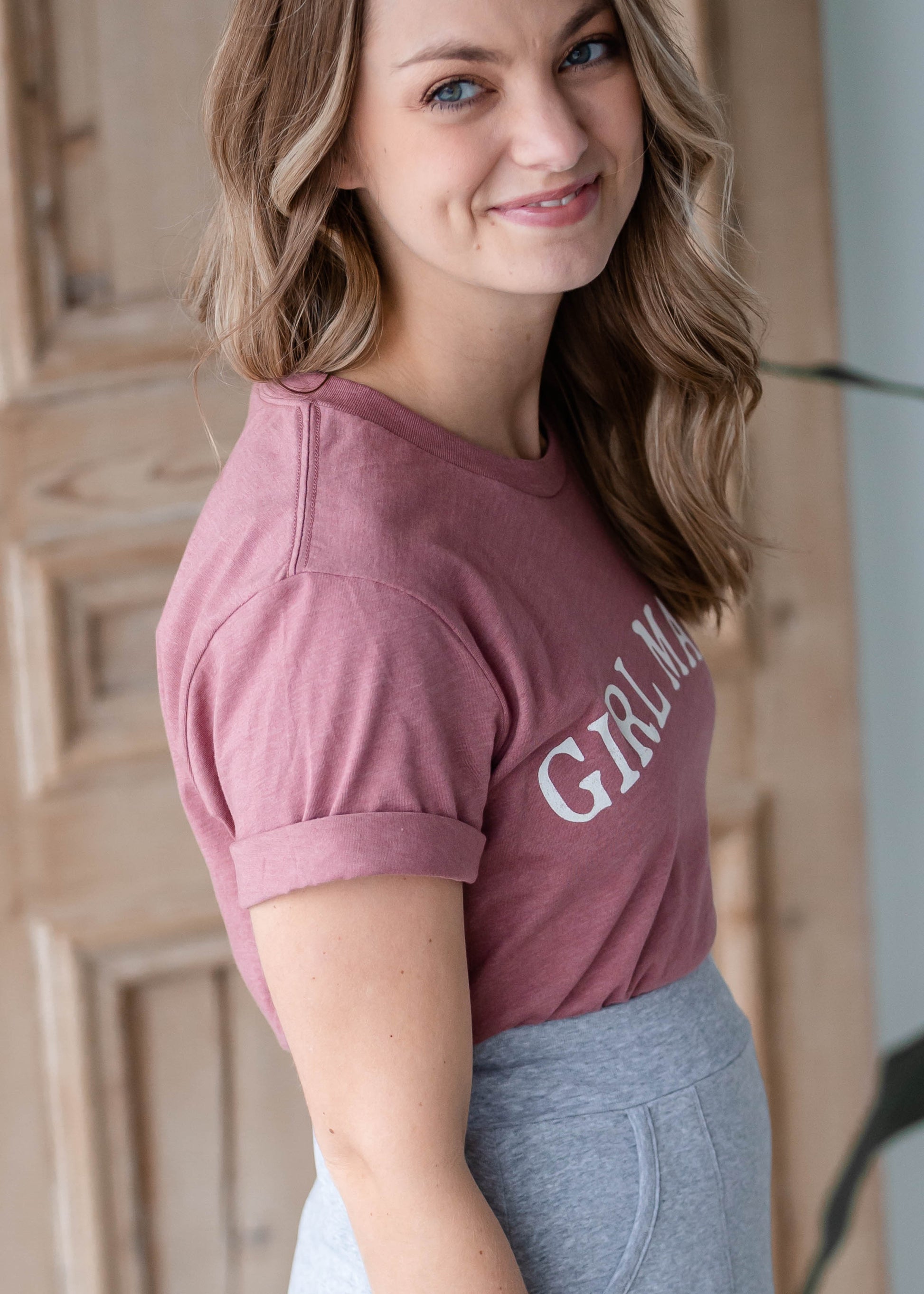 Girl Mom Graphic T-shirt Shirt Oat Collective
