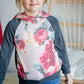 Girl's Charcoal Color Block Sweatshirt - FINAL SALE Tops