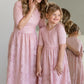 Girls Amelia Rose Lace Dress Girls Woodmouse & Thistle