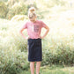Girls Bee Kind Mauve Vintage Graphic Tee - FINAL SALE Shirt