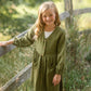 Girls Button Down Pocketed Dress Dresses Hayden