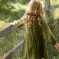 Girls Button Down Pocketed Dress Dresses Hayden