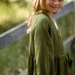 Girls Button Down Pocketed Dress Dresses Hayden