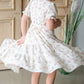 Girls Dainty Floral Tiered Dress Girls oopsie Daisy