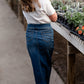 Girls Denim Straight Fit Maxi Skirt Girls G-Gossip Apparel