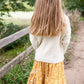 Girls Fuzzy Button Front Sweater Knit Cardigan Girls Hayden Los Angeles