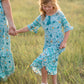 Girls Jade Bell Sleeve Floral Midi Dress Dresses