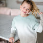 Girls Jonah Sunset Sweatshirt Girls Z Supply Teal / S