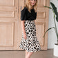 Girls Leopard Print Midi Skirt Girls Hayden