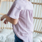 Girls Purple Ribbed Basic Top Girls