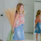 Girls Ruffle Sleeve Smocked Bodice Top Girls Hayden