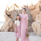 Girls Short Sleeve Mina Floral Midi Dress Dresses